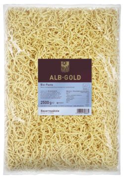 ALB-GOLD AG Bio Bauernspätzle ohne Ei 4 x 2,5 kg 2500g