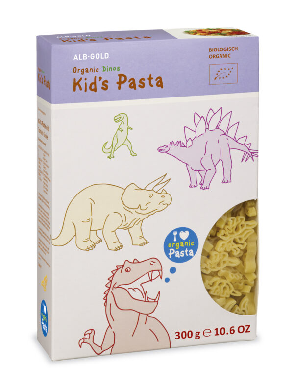 ALB-GOLD Bio Kid's Pasta Dinos 12 x 300g