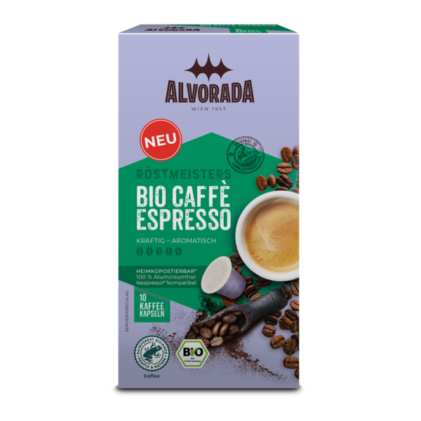 ALVORADA Bio Caffé Crema (Bio-RFA) Kapseln 10 x 52g