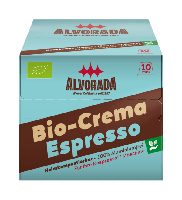 ALVORADA Espresso (Bio) Kapseln 10 x 52g