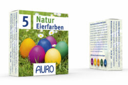 AURO Natur Eierfarben 5 Farbtöne 32 x 1st