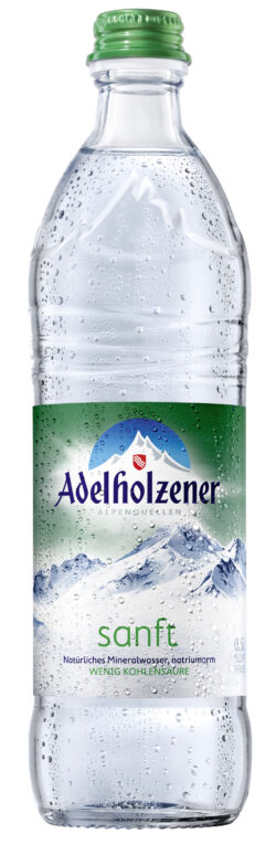 Adelholzener Mineralwasser Sanft 12 x 0,5l