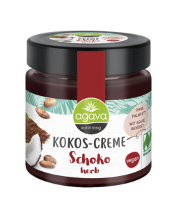 Agava Kokos-Creme, Schoko herb 200g