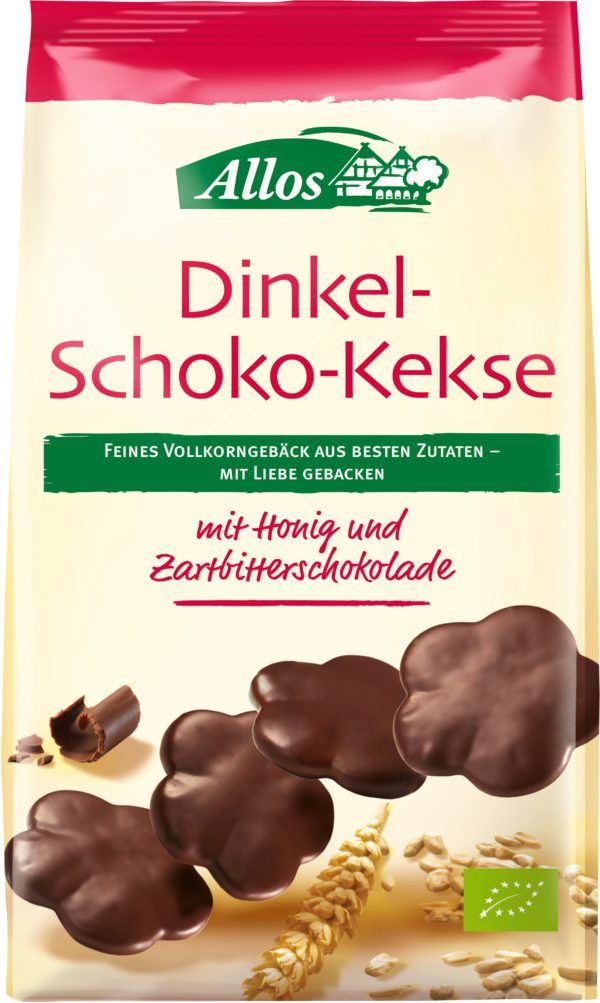 Allos Dinkel-Schoko-Kekse 6 x 125g