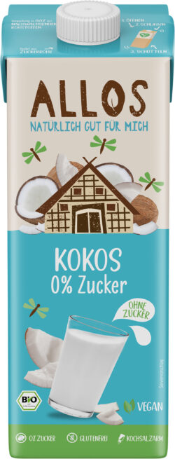 Allos Kokos 0% Zucker Drink 6 x 1l