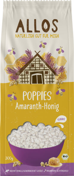 Allos Poppies Amaranth-Honig 6 x 300g