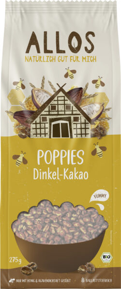 Allos Poppies Dinkel-Kakao 6 x 275g