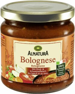 Alnatura Bolognese Sauce 0,33l