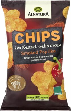 Alnatura Chips im Kessel geb. Smoked Paprika 12 x 125g