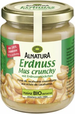 Alnatura Erdnussmus crunchy 250g