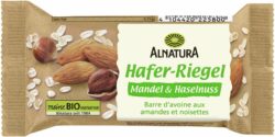 Alnatura Hafer Riegel Mandel + Haselnuss 60g