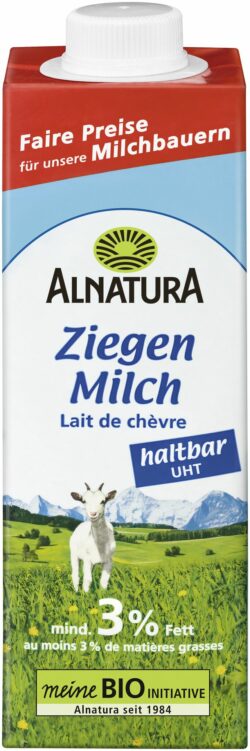 Alnatura Haltbare Ziegenmilch 3% 0,75l