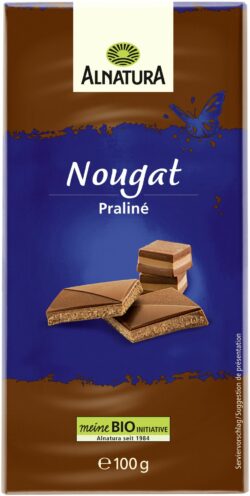 Alnatura Nougat Schokolade 100g