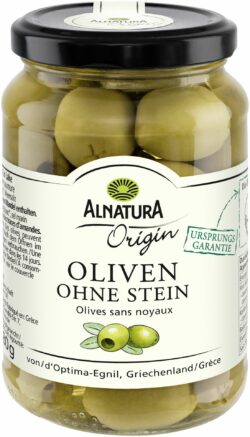 Alnatura Oliven ohne Stein 6 x 180g