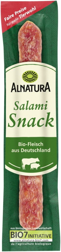Alnatura Salami Snack 20 x 25g
