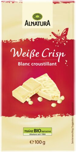 Alnatura Weiße Crisp Schokolade 100g