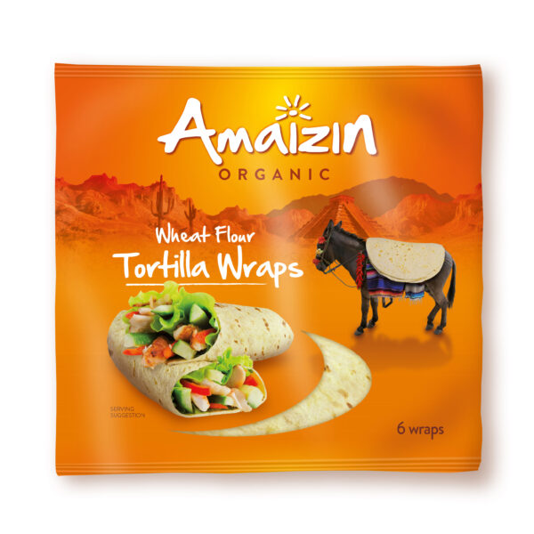 Amaizin Tortilla wraps 16 x 240g