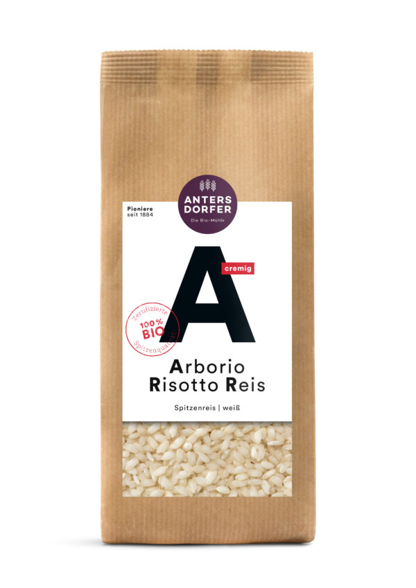 Antersdorfer - Die Bio-Mühle Bio Arborio Risotto Reis weiß 500g