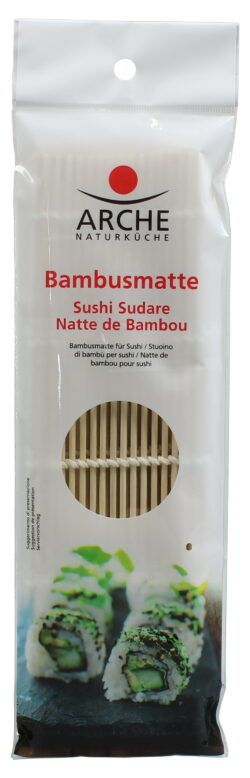 Arche Naturküche Bambusmatte, Natte en bambou 10 x 1 Stück