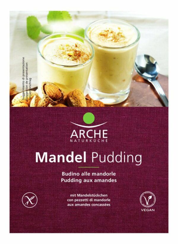 Arche Naturküche Mandel Pudding, glutenfrei 18 x 46g