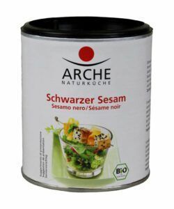 Arche Naturküche Schwarzer Sesam, Sésame noir 6 x 125g