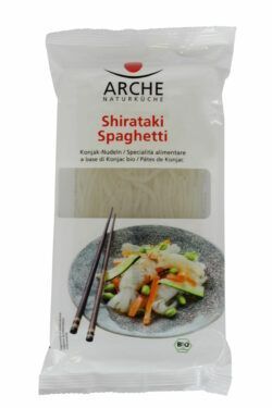 Arche Naturküche Shirataki Spaghetti, Konjak Nudeln, glutenfrei 6 x 294g