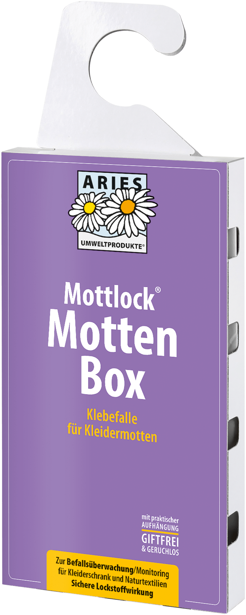 1 Stück ARIES Mottlock® Mottenbox 