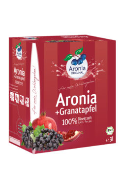 Aronia ORIGINAL Bio Aronia+Granatapfel 100% Direktsaft 3l