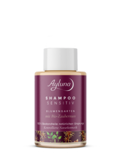 Ayluna Shampoo Sensitiv Blumengarten mit Bio-Zaubernuss 50ml