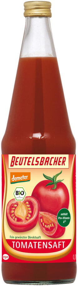BEUTELSBACHER Demeter Tomaten Direktsaft 6 x 0,7l