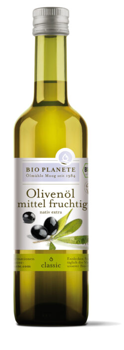 BIO PLANÈTE Olivenöl mittel fruchtig nativ extra 0,5l