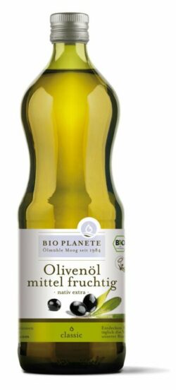 BIO PLANÈTE Olivenöl mittel fruchtig nativ extra 1l