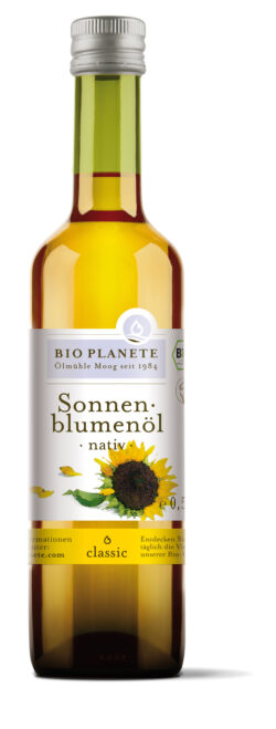 BIO PLANÈTE Sonnenblumenöl nativ 6 x 0,5l