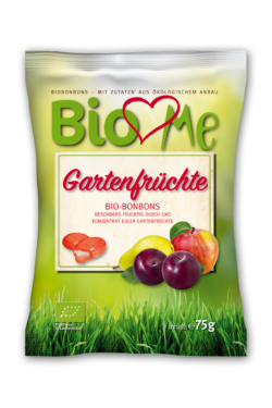 BIO loves Me Gefüllte Bio-Bonbons mit Fruchtgeschmack 15 x 75g