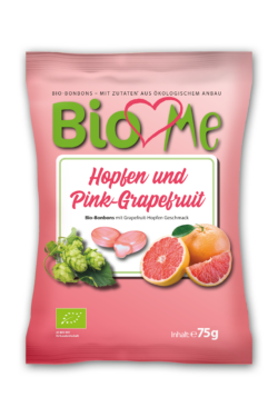 BIO loves Me Hopfen - Pink Grapefruit Bio-Bonbons 15 x 75g