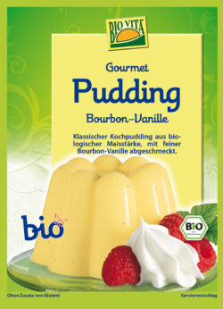 BIOVITA Gourmet Pudding Bourbon-Vanille bio 15 x 38g