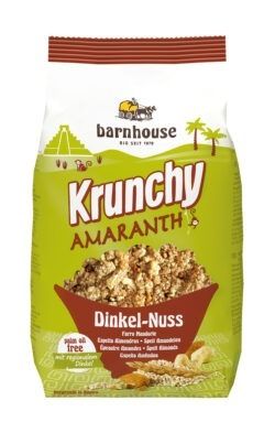 Barnhouse  Krunchy Amaranth Dinkel-Nuss 375g