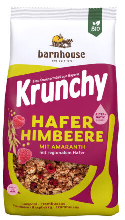 Barnhouse  Krunchy Amaranth Hafer-Himbeere 6 x 375g
