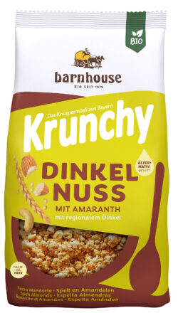 Barnhouse Krunchy Amaranth Dinkel-Nuss 6 x 375g