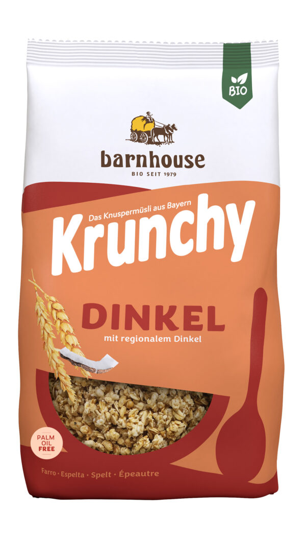 Barnhouse  Krunchy Dinkel 6 x 600g