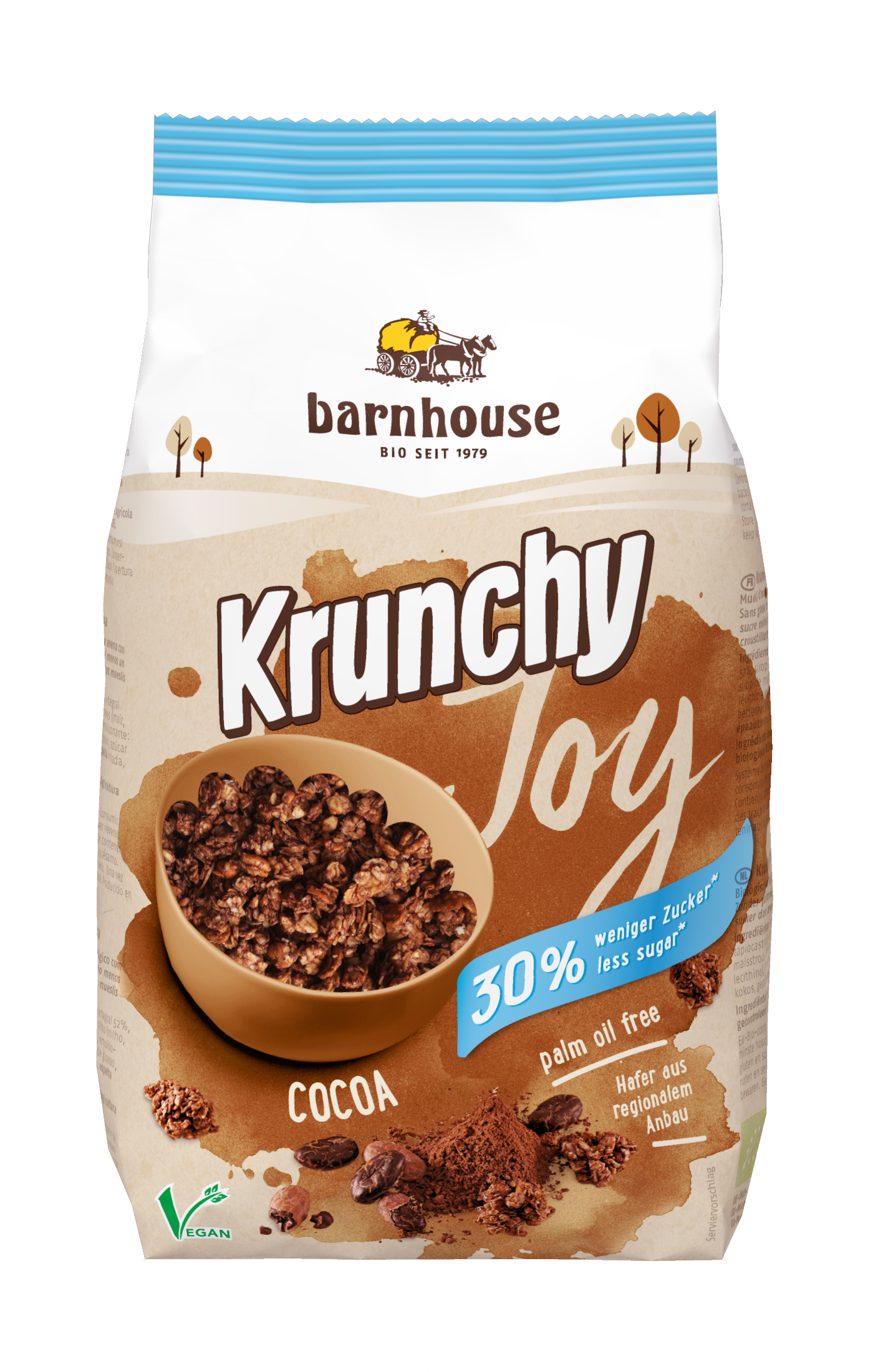 Barnhouse  Krunchy Joy Cocoa 6 x 375g