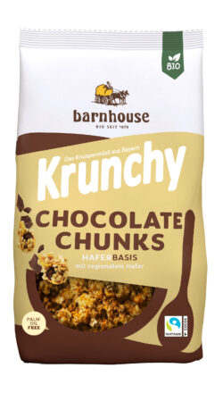 Barnhouse Krunchy Chocolate Chunks 6 x 500g