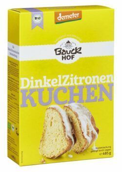 Bauckhof Dinkel Zitronenkuchen Demeter 6 x 485g