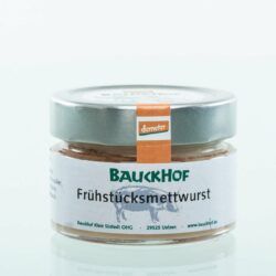 Bauckhof Frühstücks-Mettwurst 6 x 100g