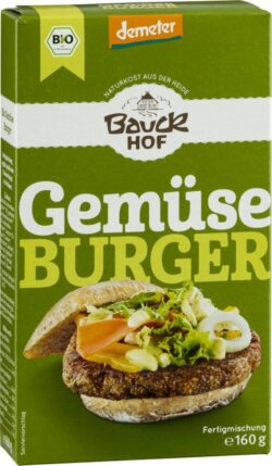 Bauckhof Gemüseburger Demeter 160g