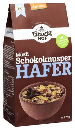 Bauckhof Hafer Müzli Schokoknusper Demeter 8 x 425g