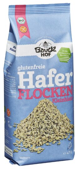 Bauckhof Haferflocken Kleinblatt glutenfrei Bio 6 x 4752