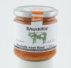 Bauckhof Rinderrouladen, 1 Stück 6 x 380g