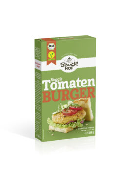 Bauckhof Tomaten Burger mit Basilikum Bio glutenfrei 6 x 140g