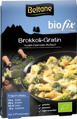 Beltane Biofix Brokkoli-Gratin, vegan, glutenfrei, lactosefrei 10 x 22,6g
